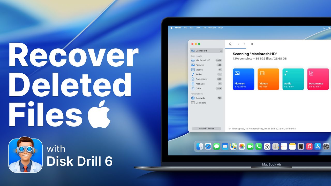 Как восстановить удаленные файлы на Mac с помощью Disk Drill 6