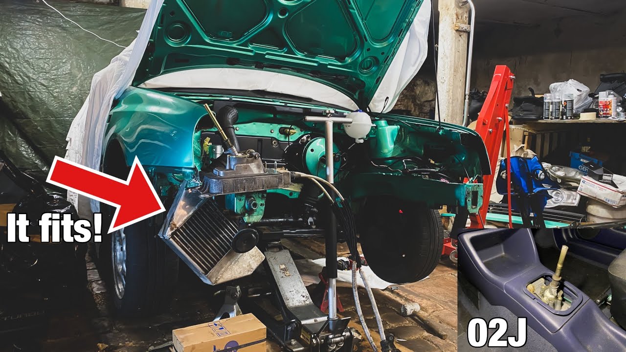 Pink Floyd Golf 3 Gets Upgraded Intercooler & 02J Shifter! ( 1.8T Swap )