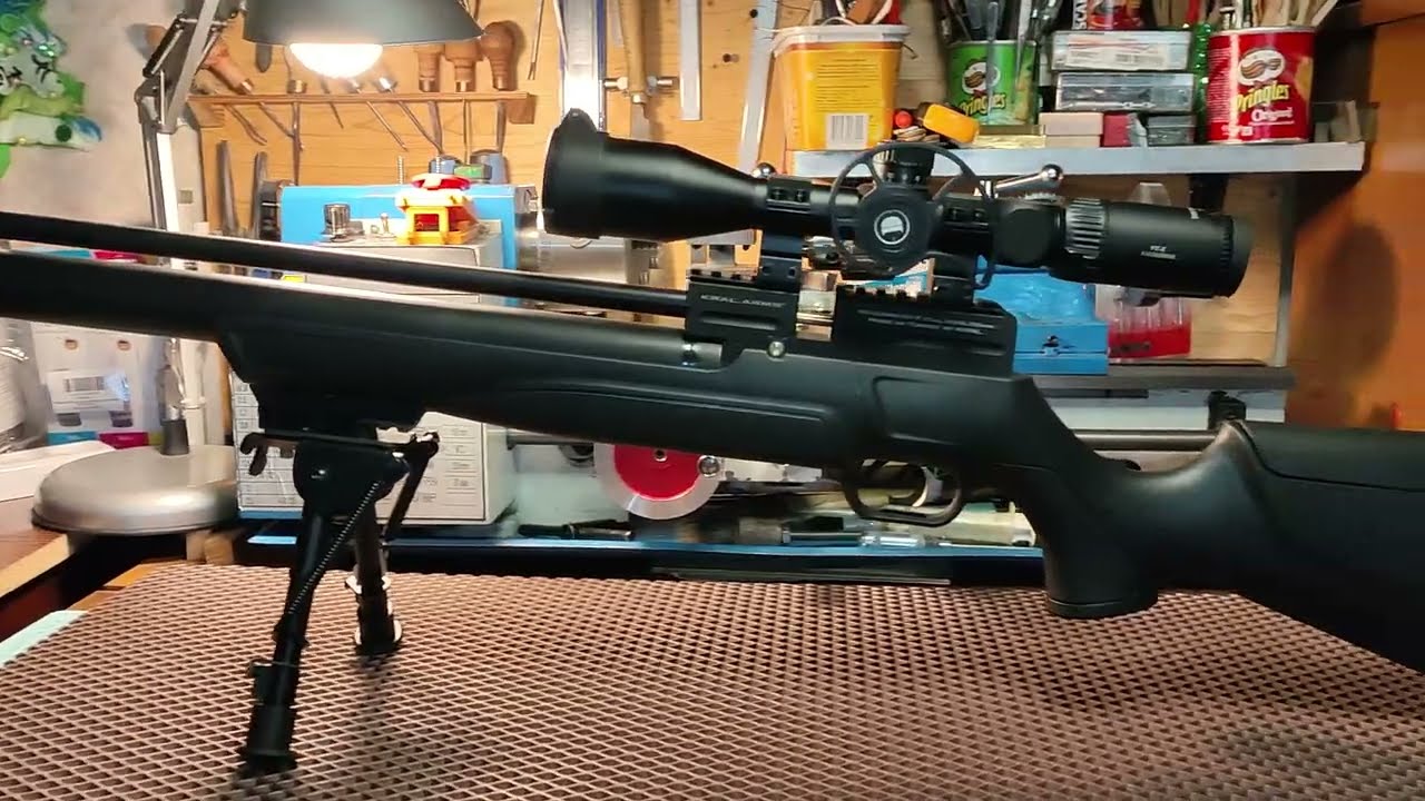KRAL ARMS Puncher Maxi 3.  Замена родного ствола на бланк от Альфа Пресижн.