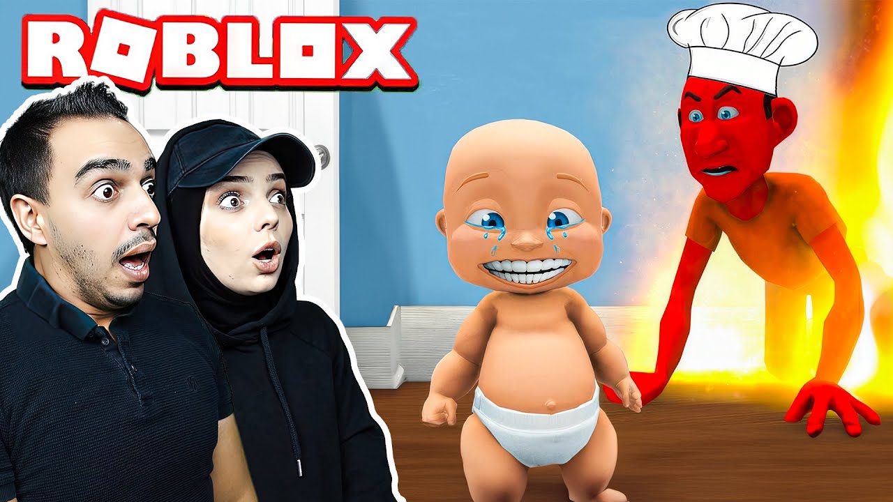 BEBEK OLUP AŞÇIDAN KAÇTIK !! 😱 Roblox