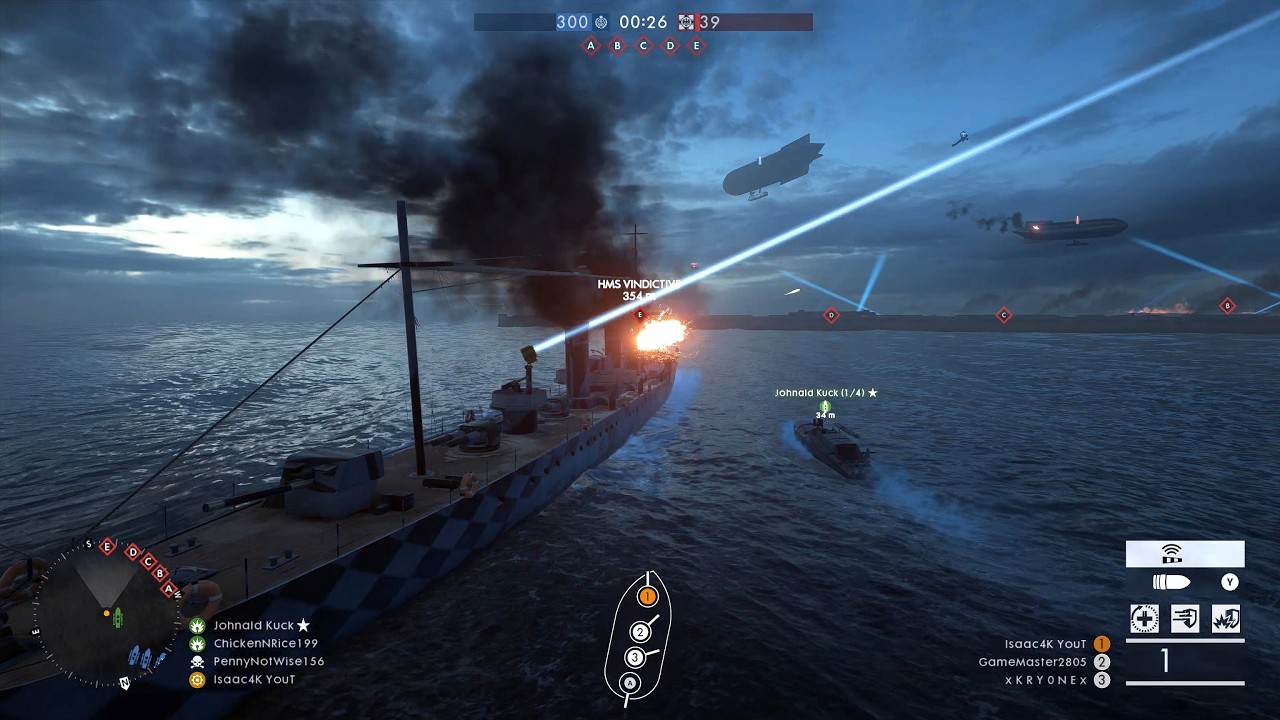 Battlefield 1: Conquest Assault gameplay (No Commentary)