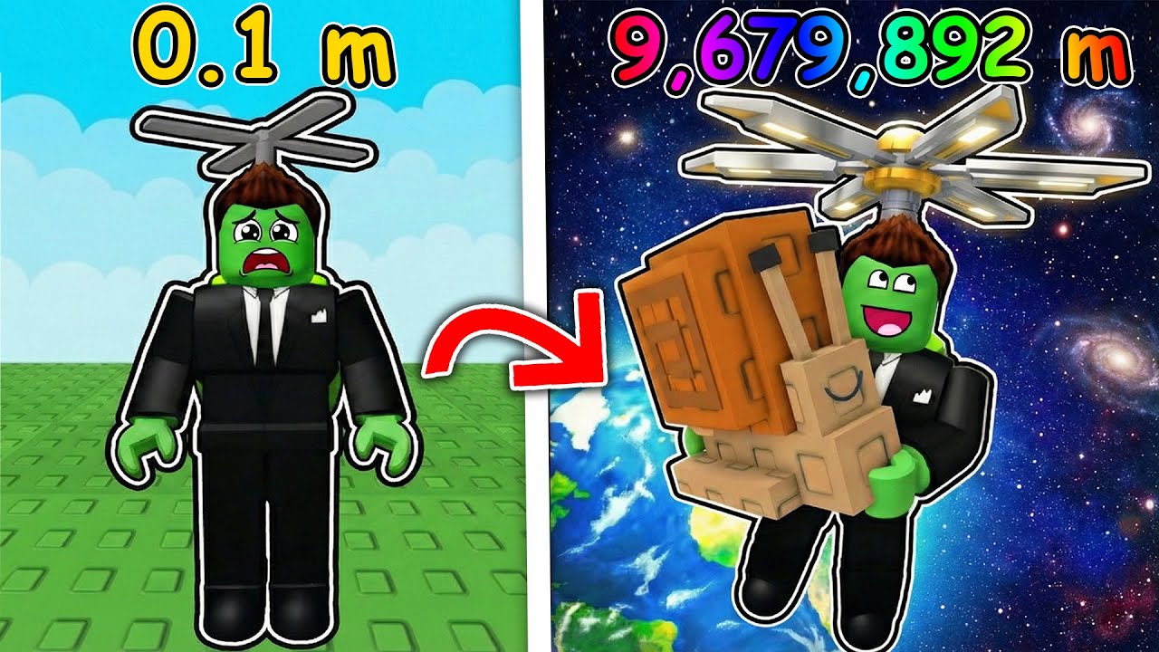 Am devenit ELICOPTER si am facut MILIARDE in Roblox...