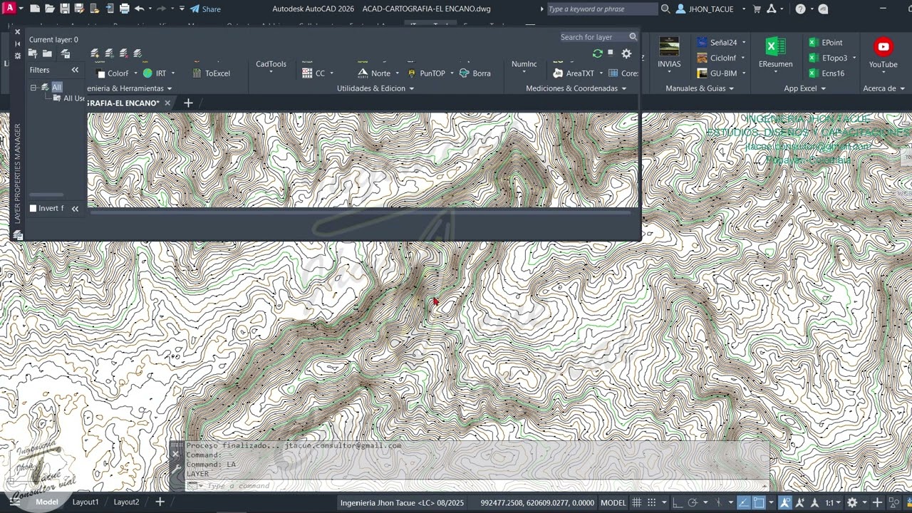 RUTINA LINEA GRADIENTE (GRADIENTE, CEROS, PENDIENTE)