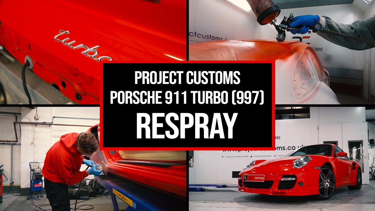 Project Customs Porsche 911 Turbo (997) Respray
