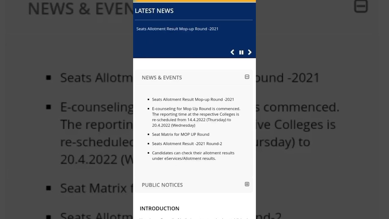 All India Veterinary Counselling website / VCI #new #neet #veterinary #vet #veteran #shorts