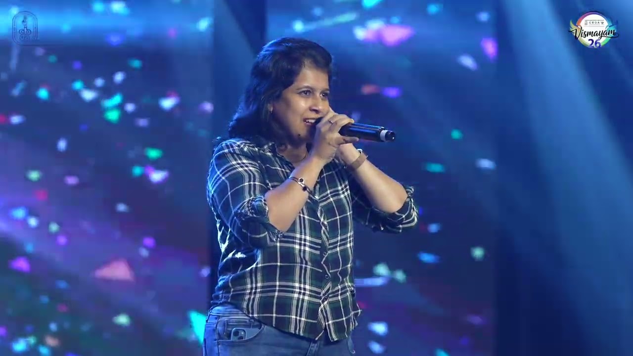 ANJU DAS | SOLO SONG| VISMAYAM 26 | CANARA BANK OFFICERS' ASSOCIATION ERNAKULAM | CBOA