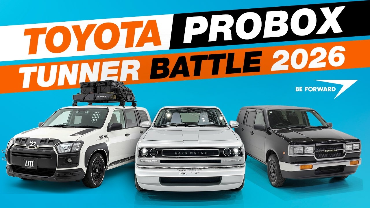 9. Модифицированный Toyota Probox - Токийский автосалон 2026