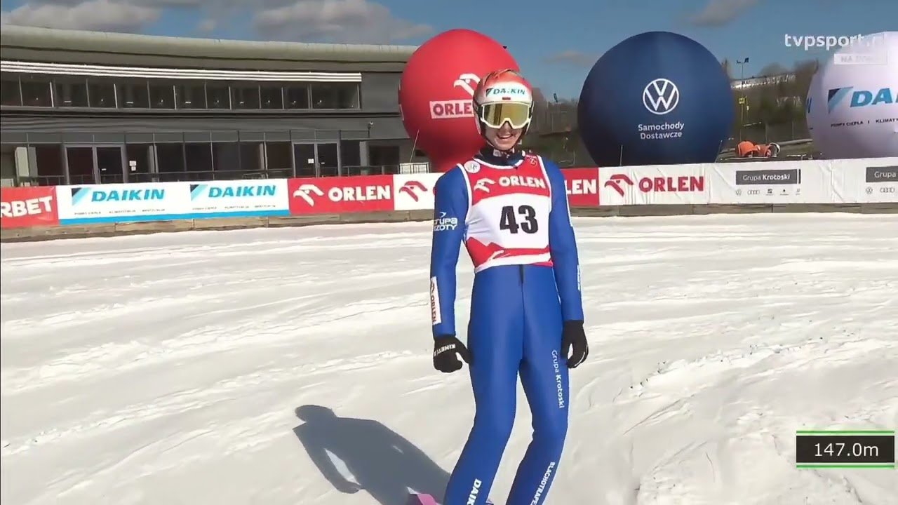 Paweł Wąsek - 147m ‼️ - Zakopane - 2024 - COC - winner