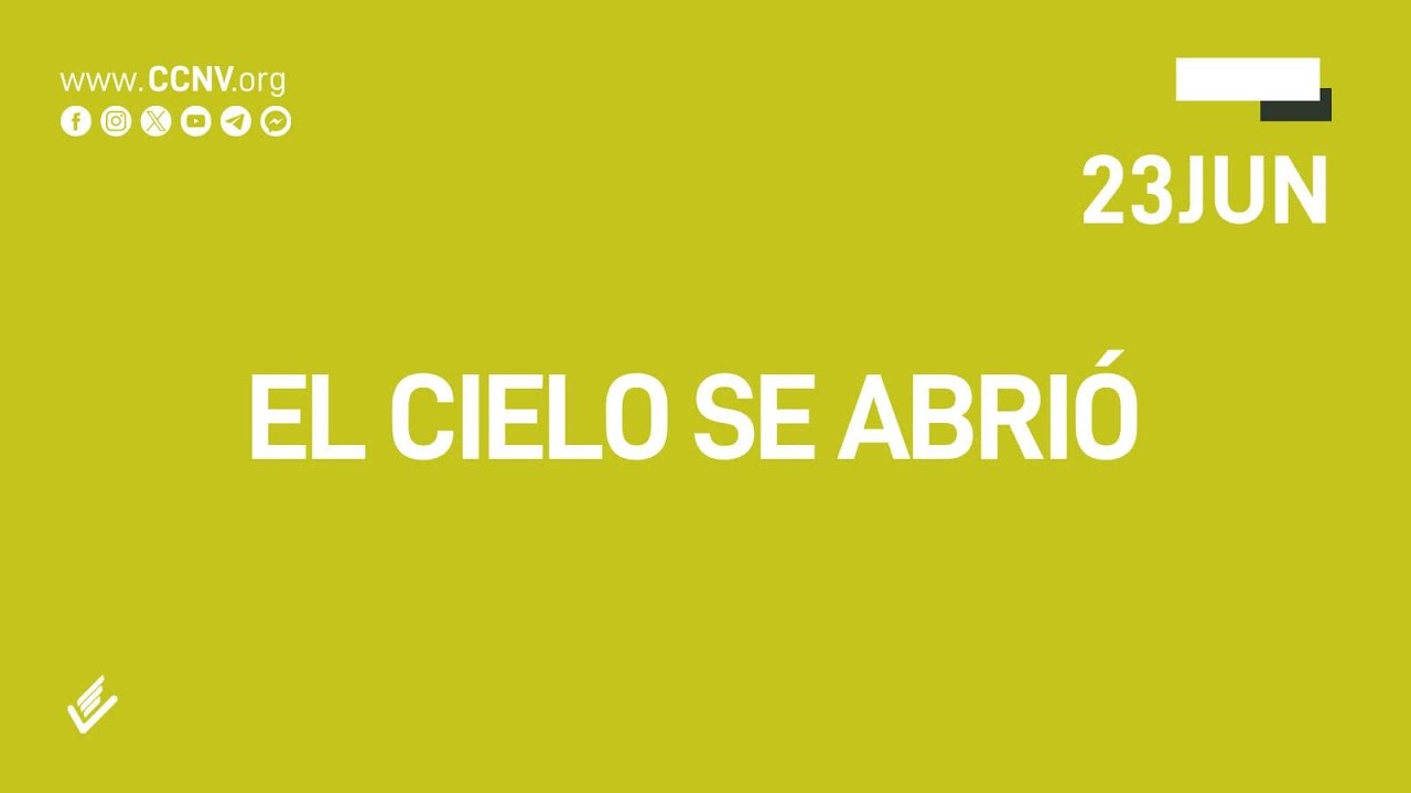 EL CIELO SE ABRIÓ | Guillermo Prein  | CCNV En Vivo