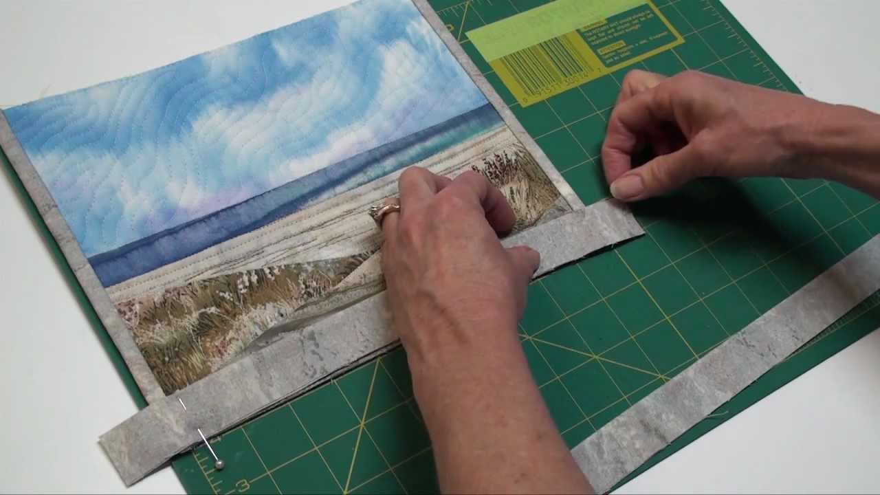 How to make a quilt binding with butted corners