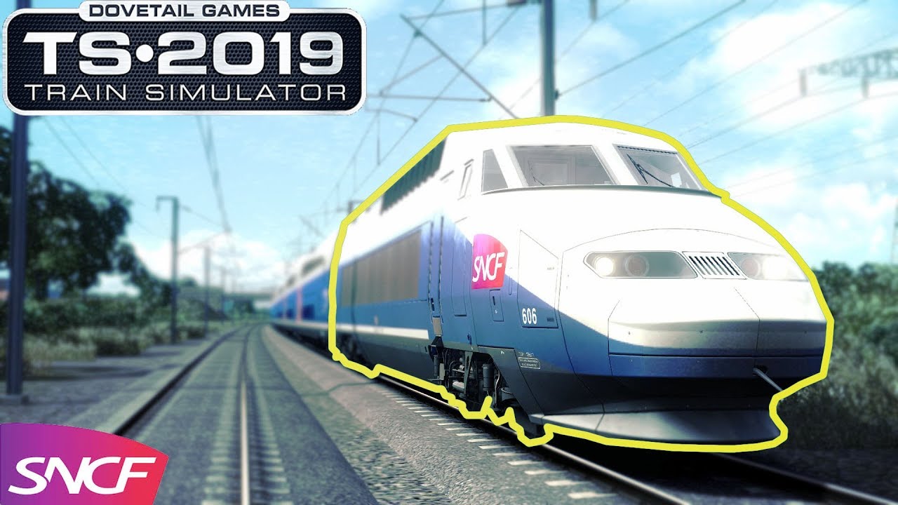 #10 TRAIN SIMULATOR - [SNCF]-(3iem Partie) - TGV RÉSEAU - Valence / Lyon Part-Dieu