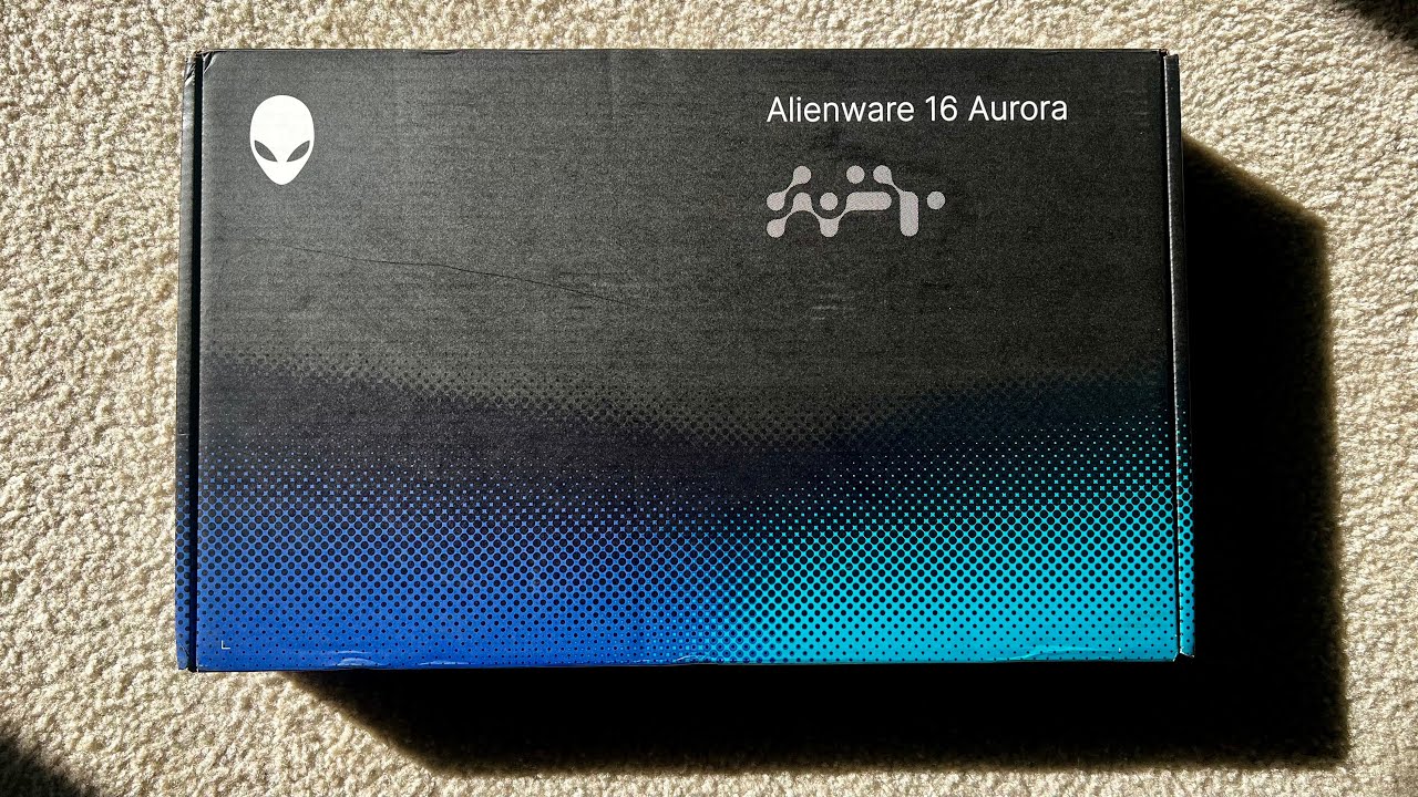 2025 NEW Alienware 16X Aurora Gaming Laptop | Unboxing | #alienware #dell #gaminglaptop
