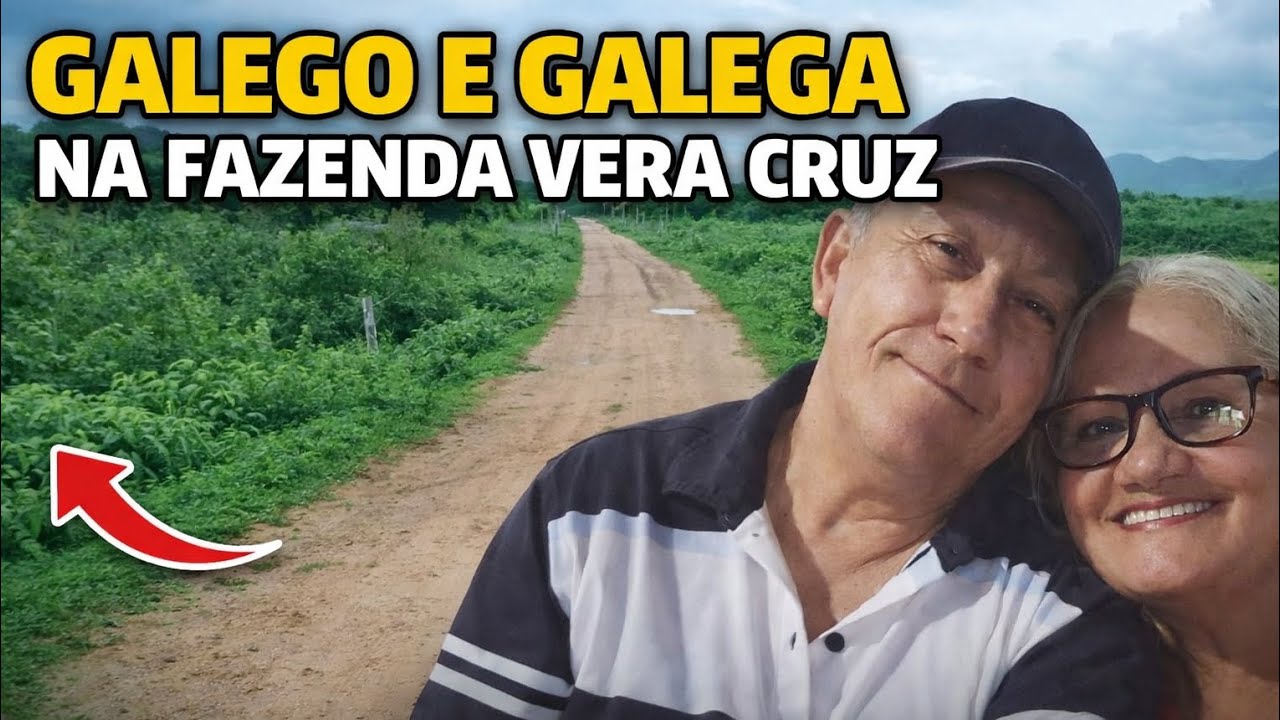 GALEGO E GALEGA NA FAZENDA VERA CRUZ 🌿 | VISITA INCRÍVEL NO SERTÃO!