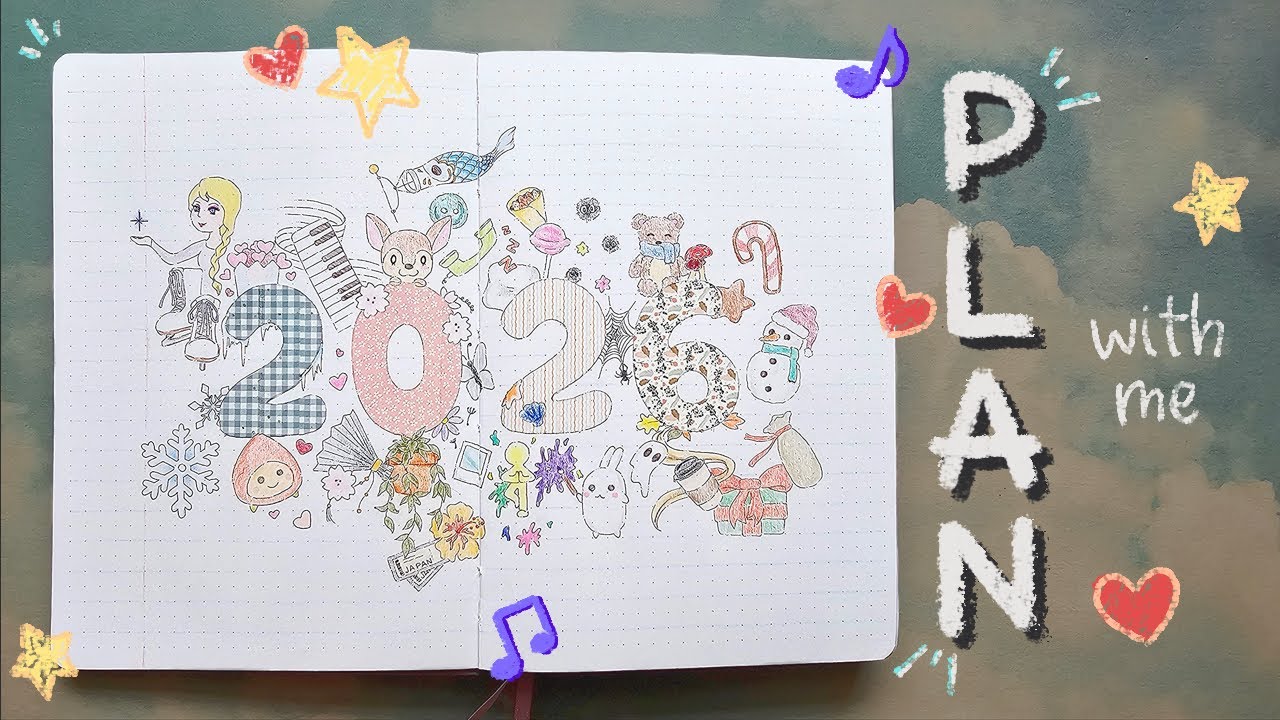 2026 Plan With Me | 5 Years of Bujo