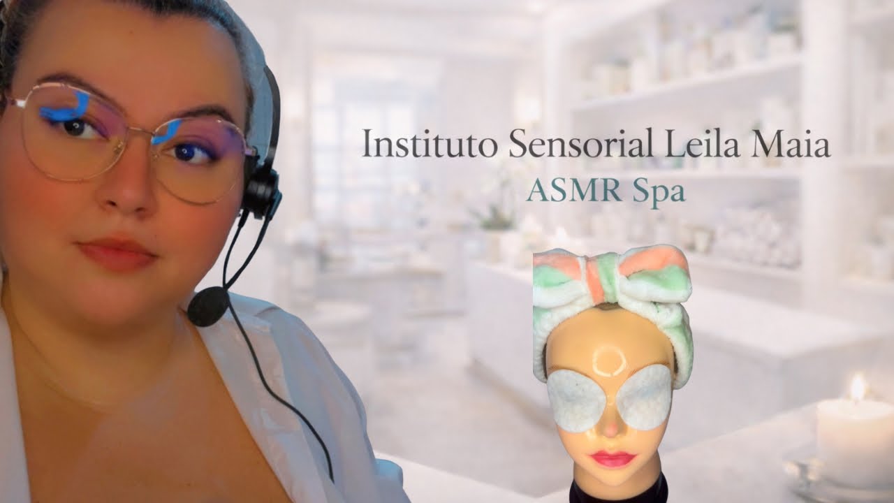 ASMR SPA ROLEPLAY | Limpeza de Pele Relaxante (Atendimento da Paciente Chanda) 🎧