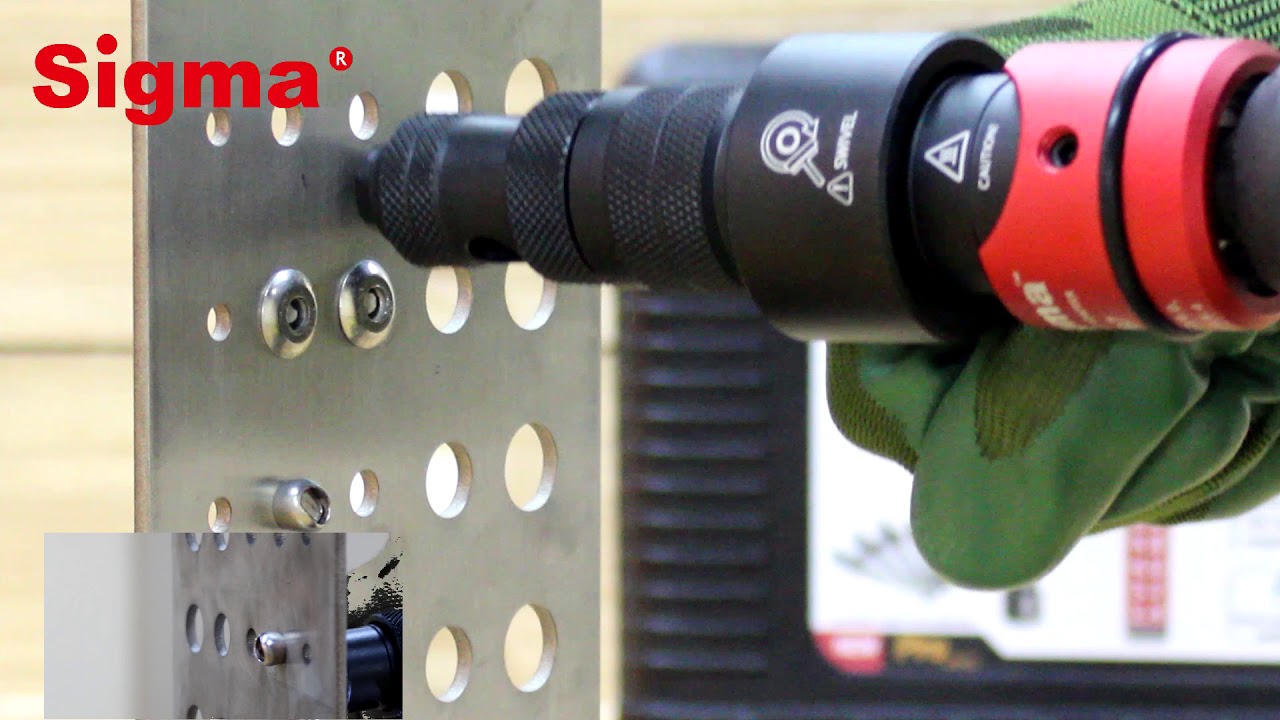 Easy riveting 6.4mm (1/4 