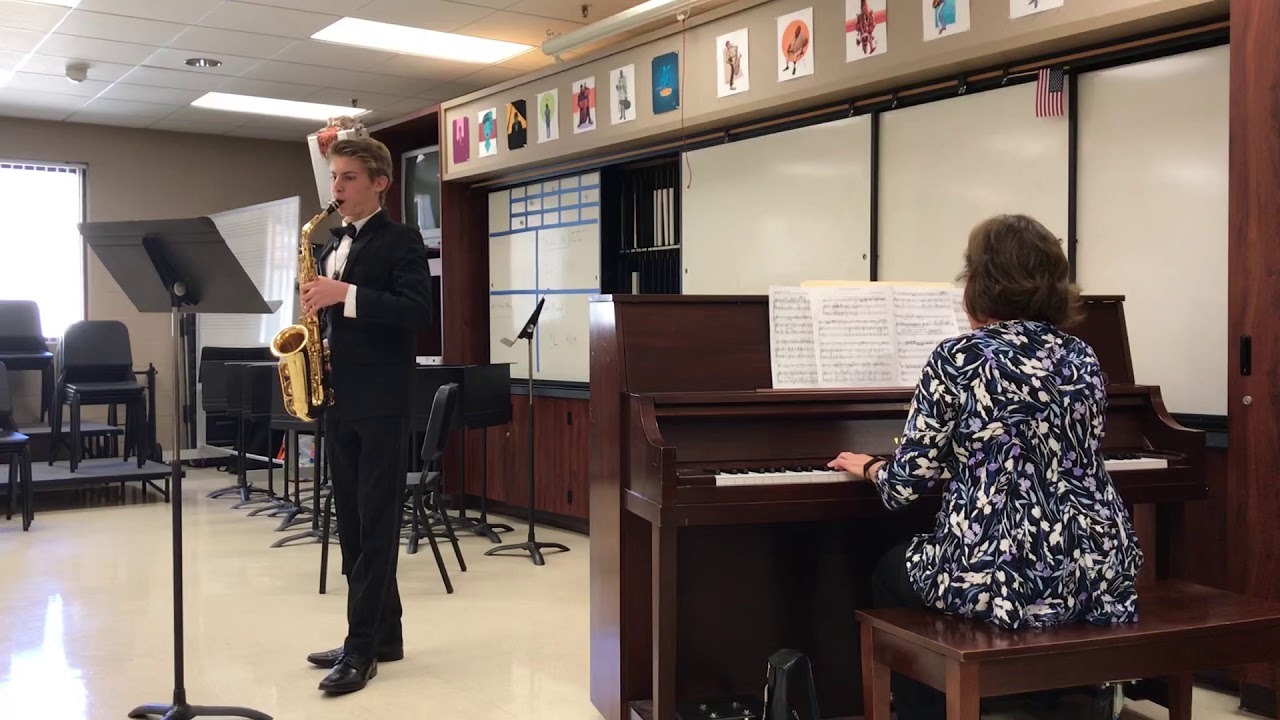 Concertante- E. Paladilhe by Austin Buhtz Alto Saxophone
