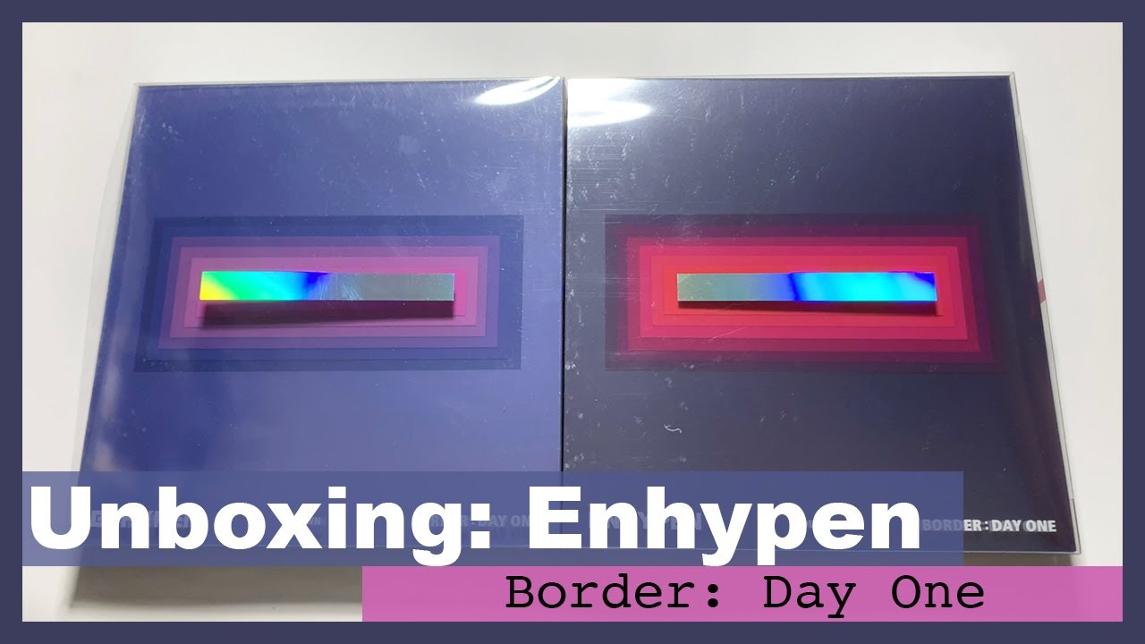 UNBOXING: Enhypen (엔하이픈) - Border: Day One