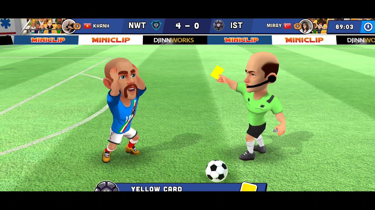 Mini Football - Mobile Soccer: The 1st Tournaments, Very interesting - Android Gameplay