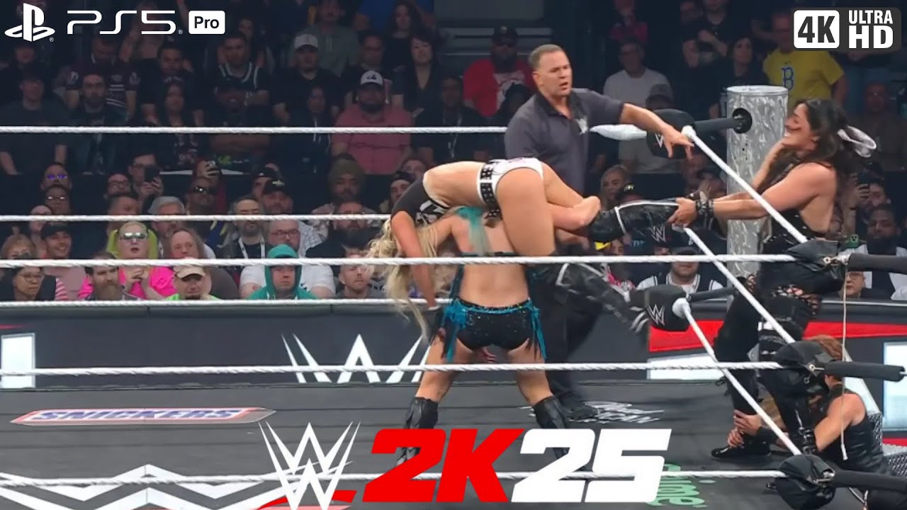 Becky Lynch & Lyra Valkyria vs Liv Morgan & Raquel Rodriguez | Epic Tag Match | WWE 2K25