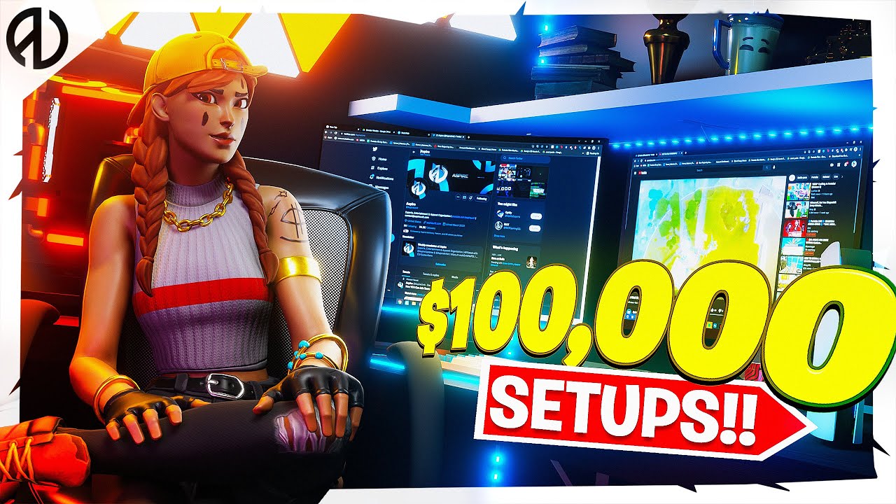 Aspire $100,000 Gaming Setup Tours 📺