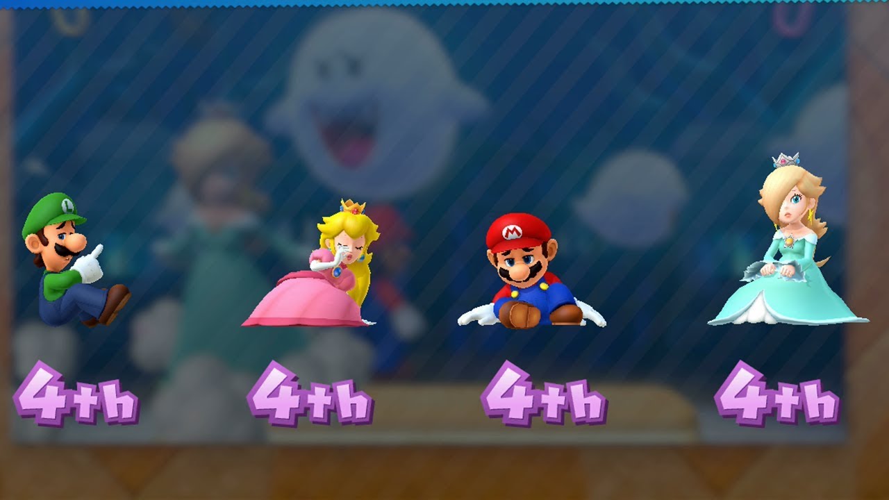 Mario Party 10 - Coin Challenge - Luigi vs Peach vs Mario vs Rosalina | GreenSpot