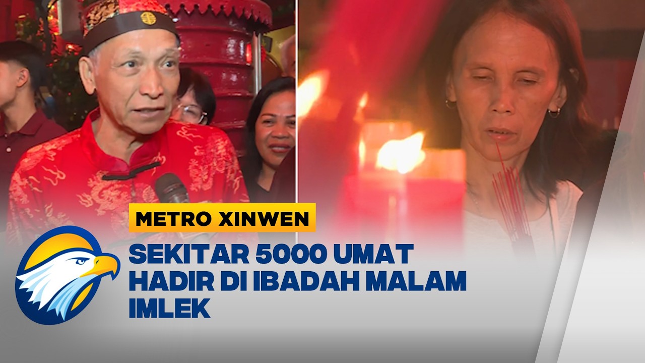 Metro Xinwen - Ibadah Malam Imlek di Bon Tek Bio