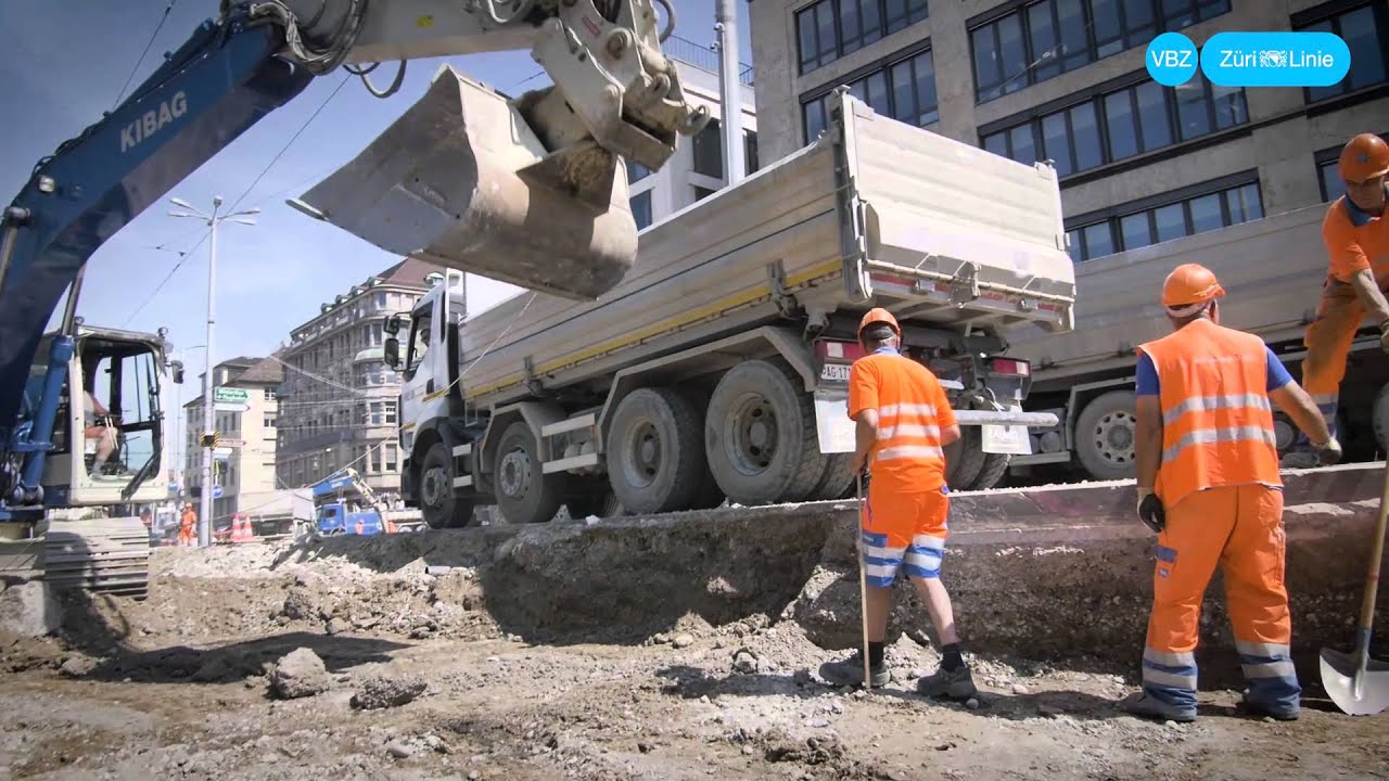Bellevue-Baustelle Sommer 2015 - ein Zeitrafferfilm