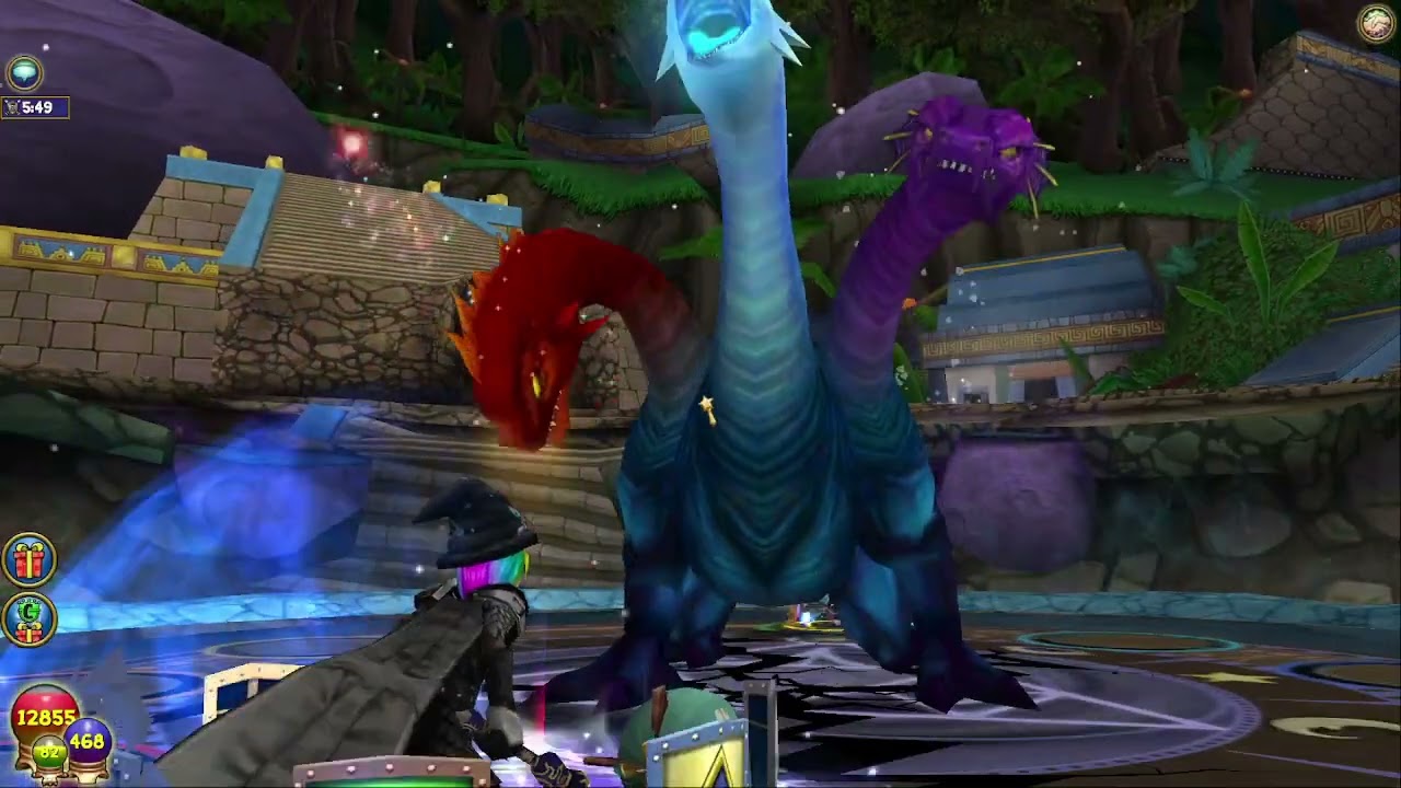 Wizard101 PVP MAX 180 ice vs balance