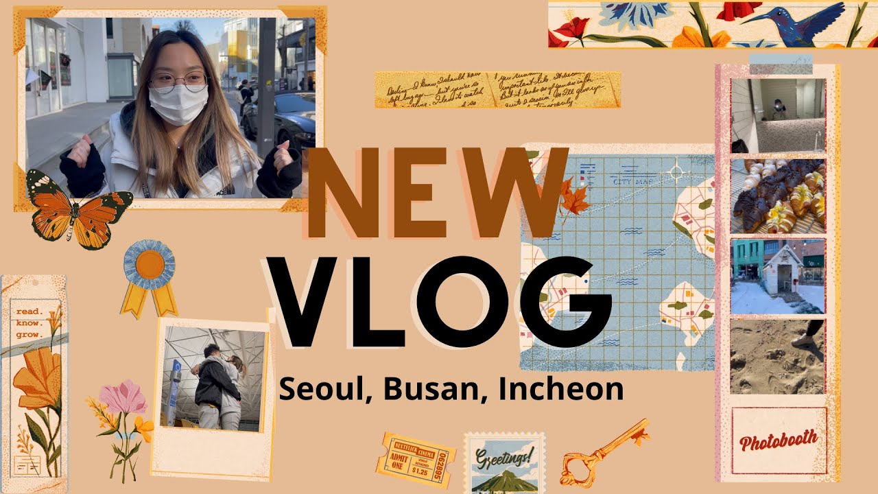 VLOG: поездка в Пусан, шоппинг, чемоданы, вылет