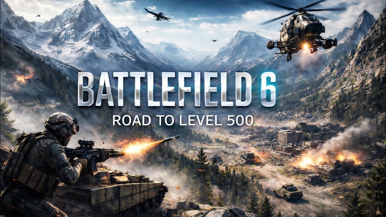 BATTLEFIELD 6 Gameplay PS5 (4K) 🔥 Road to Level 500 | Epic War