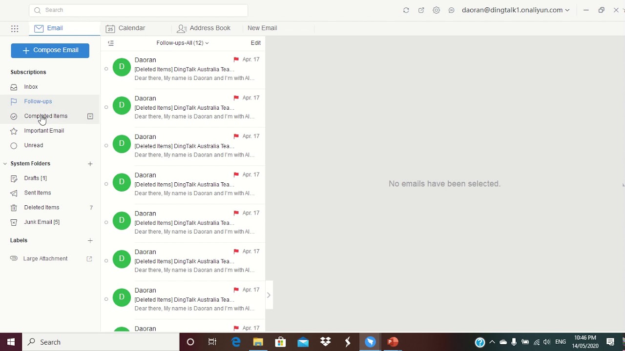 DingTalk Tutorial Video - Ding Mail