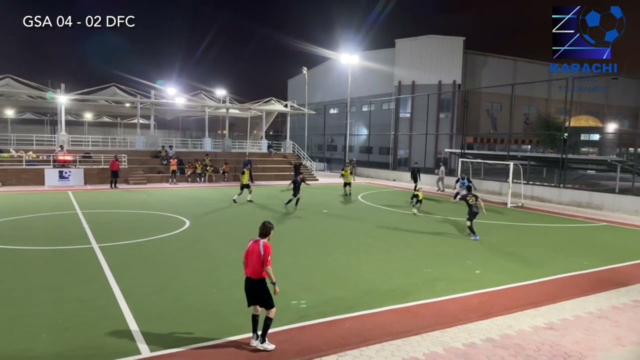 Dota FC vs GSA Galacticos FC - Karachi Futsal Tournament 2nd Edition 2025.