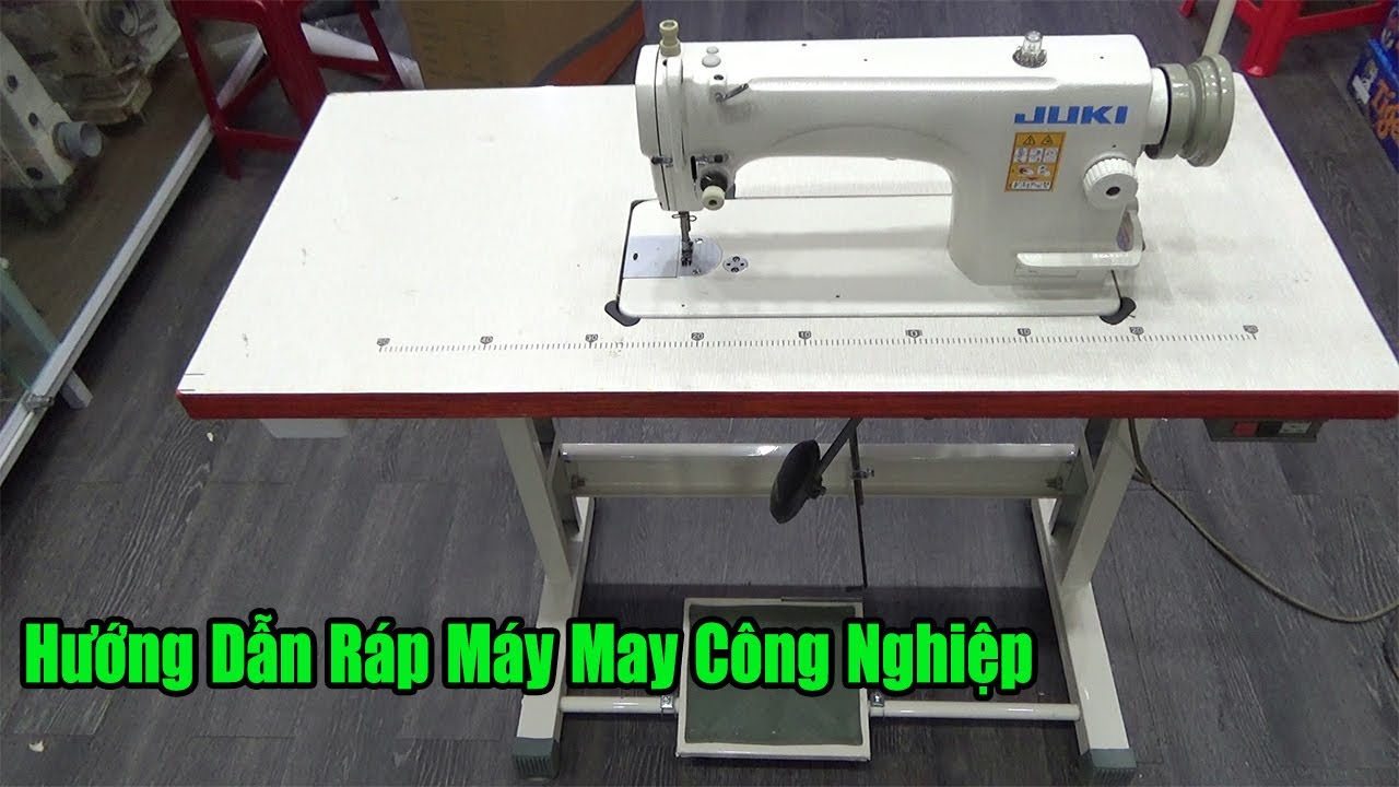 Cách Ráp Máy May Công Nghiệp || Hướng Dẫn Ráp Chân Bàn Máy May ||#nganhmaymac