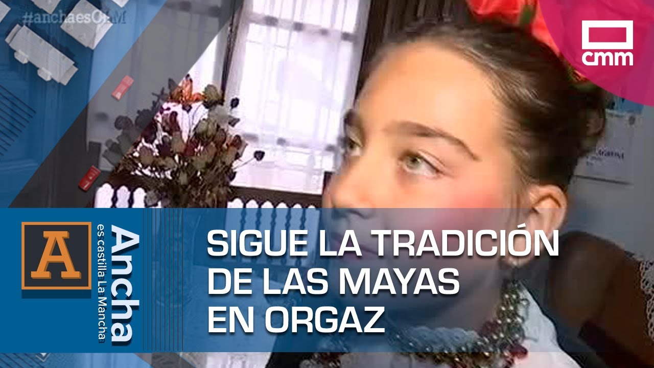 Las más jóvenes de Orgaz mantienen la tradición de las mayas | Ancha es Castilla-La Mancha