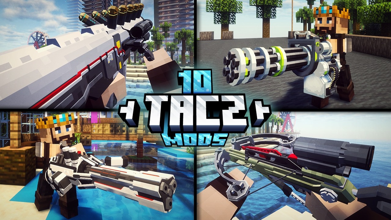 Топ-10 модов TaCZ для Minecraft в 2026 году!