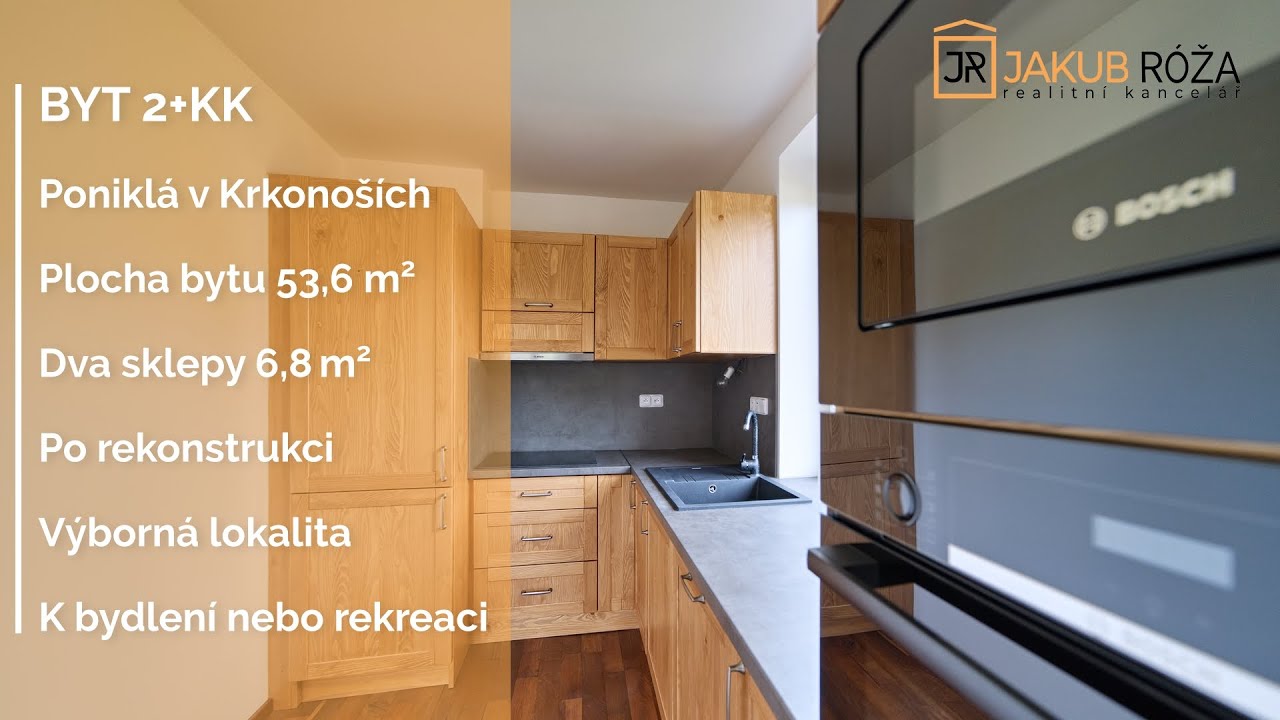 Prodej apartm&aacute;nu 2+kk Ponikl&aacute; v Krkono&scaron;&iacute;ch