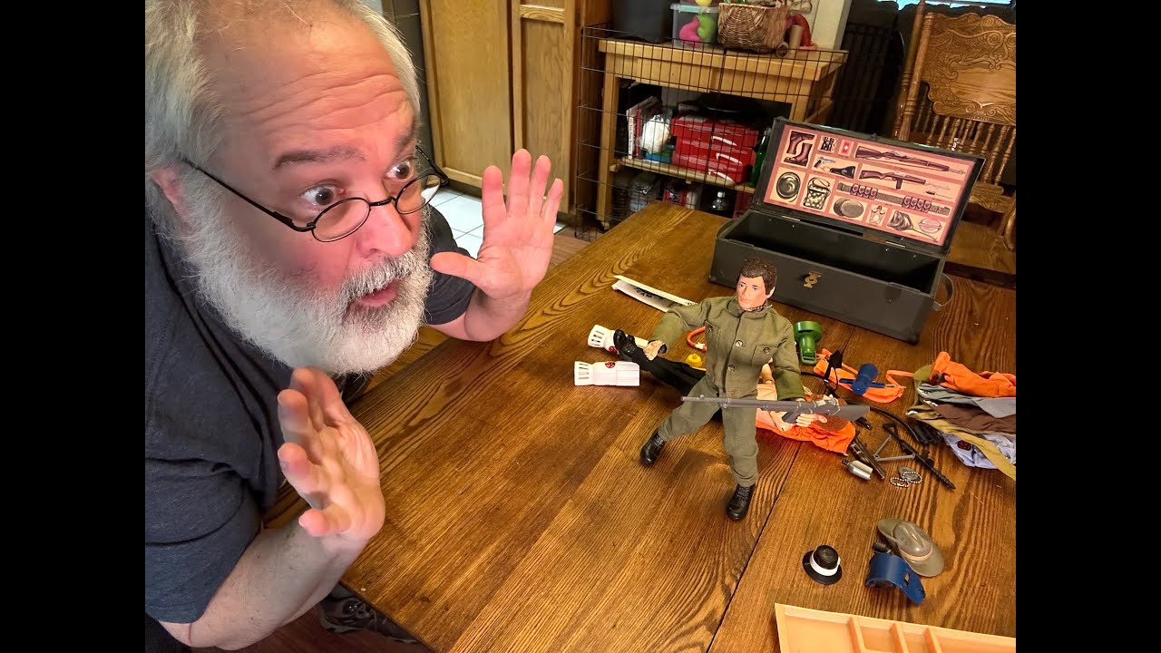 I Redeem Myself - Childhood Toy SAVED - GI Joe - Action Man - Adventure Team - 1970s Toys - Hasbro