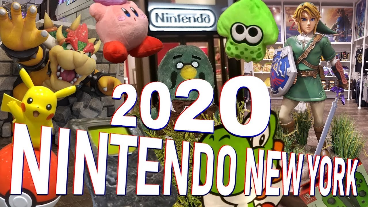 Nintendo Store NYC Walkthrough February 2020 New York City Merchandise Games Toys