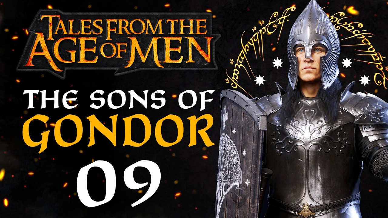 THE BATTLE FOR MIDDLE EARTH BEGINS! Mount & Blade II: Bannerlord - Tales From the Age of Men Mod #9