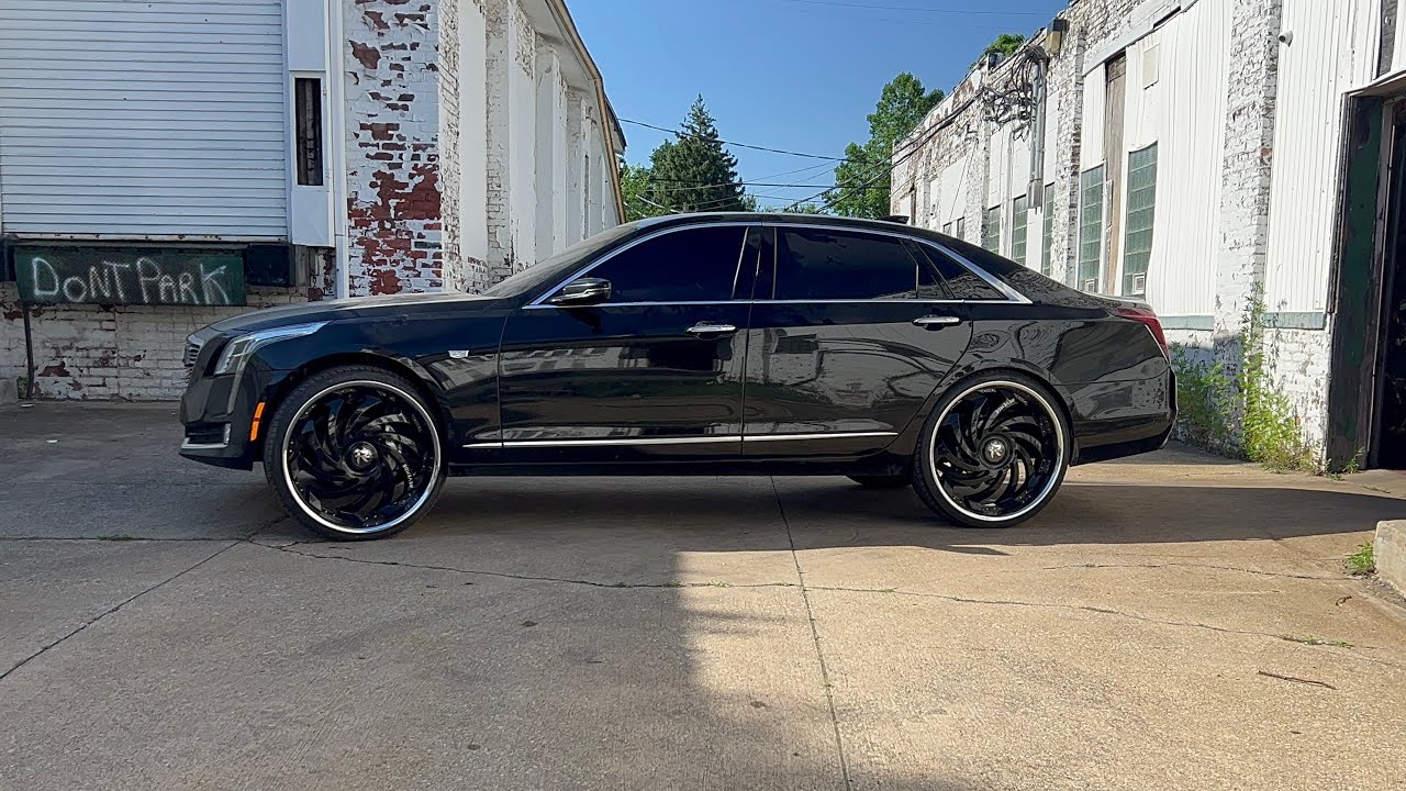 2019 CADILLAC CT6 on 26s Big Caps
