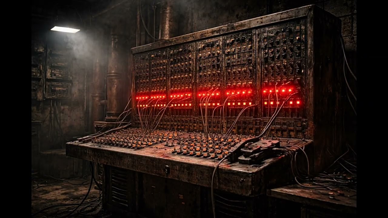 Hello Operator ⚙️ | Dark Industrial Cinematic | Powerful Dystopian Music (No Copyright)