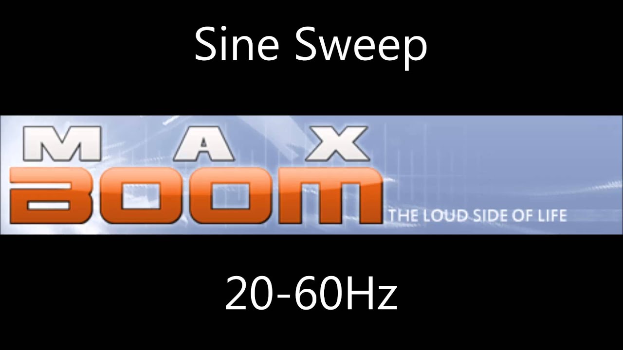 Sine Sweep 20-60Hz 0dBFS 