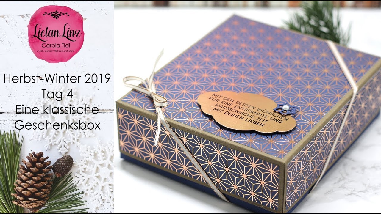 Herbst-Winter 2019 Tag 4: eine klassische Geschenkverpackung