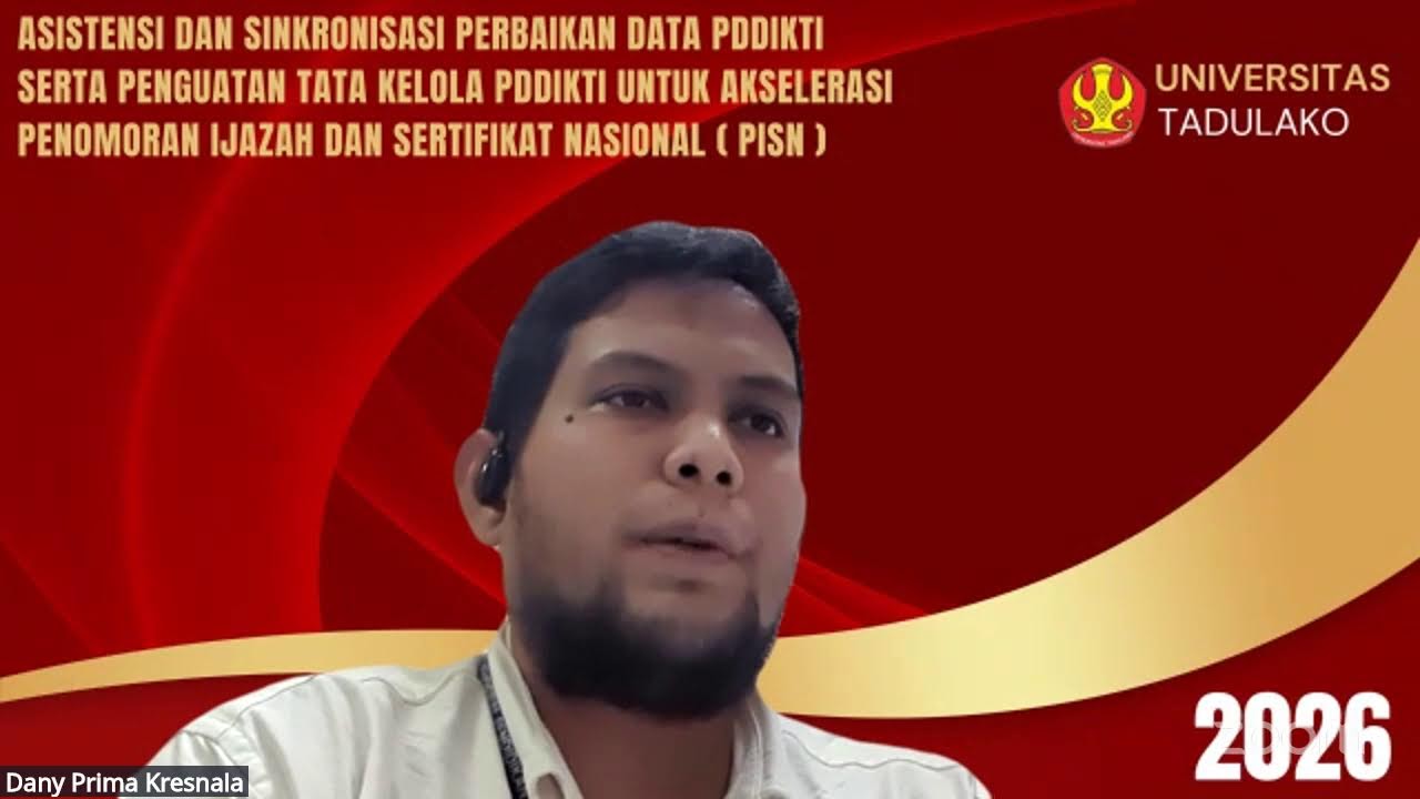 ASISTENSI DAN SINKRONISASI PERBAIKAN DATA PDDIKTI