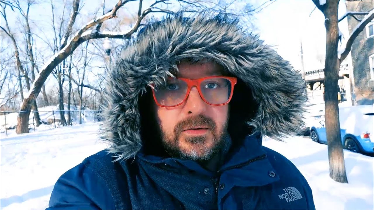 Walking Through My Snowy American Neighborhood | CHICAGO
