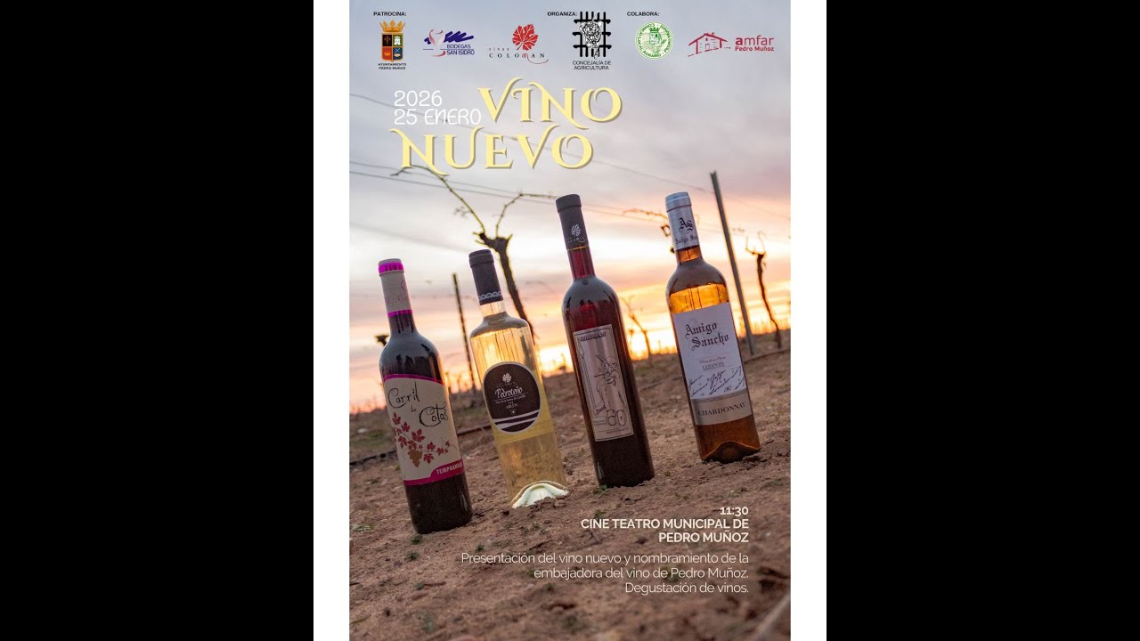 Presentación del vino nuevo 25 de enero de 2026