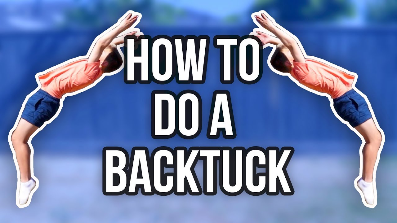 How To Do a Standing Back Tuck! *5 Easy Steps*