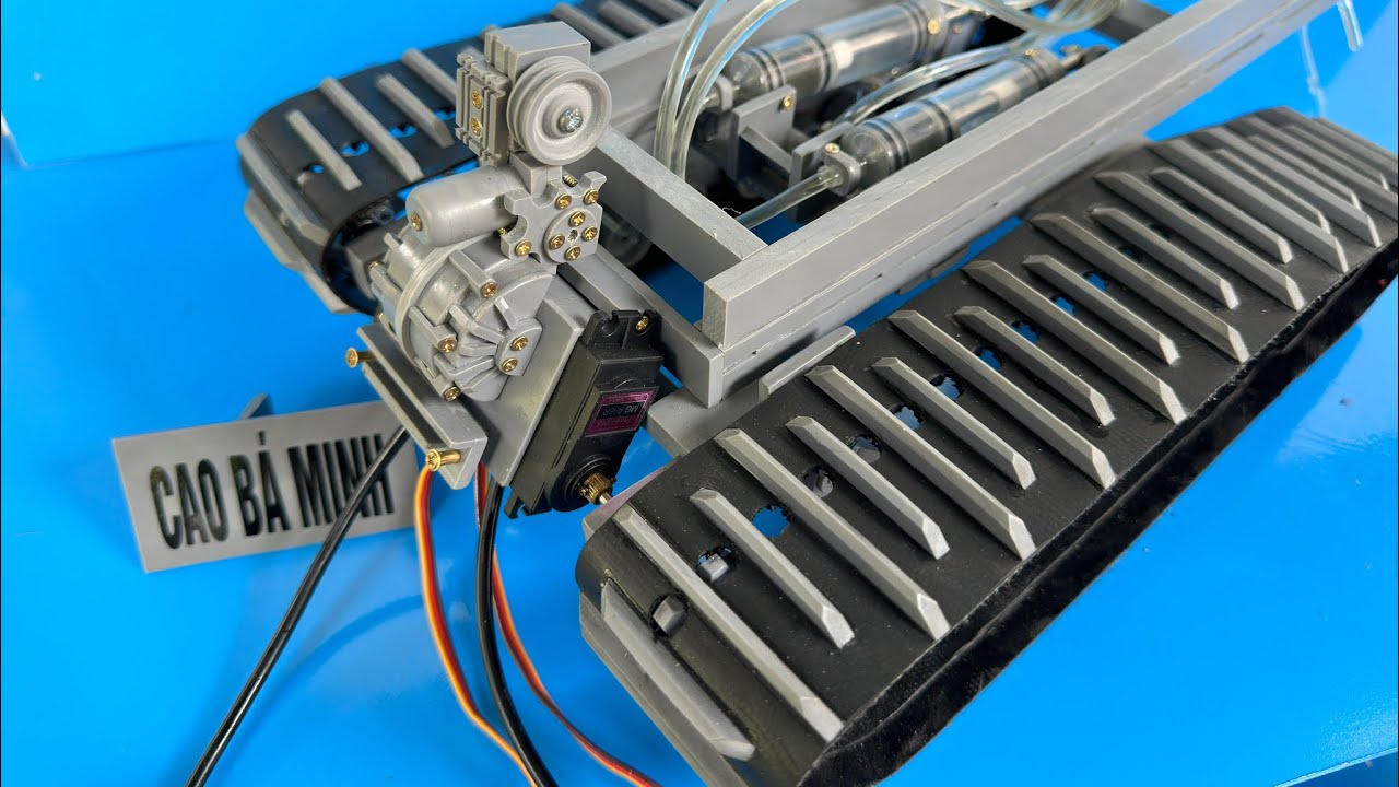 I have created a very powerful hydraulic pen project series using pvc plastic(part 3)