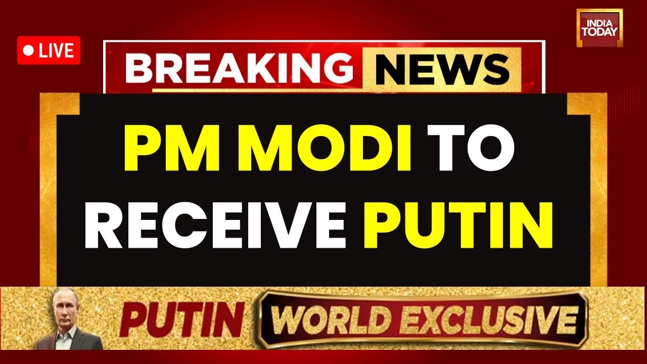 PM Modi to Receive Russian President Vladimir Putin LIVE | Putin's India Visit | Putin LIVE